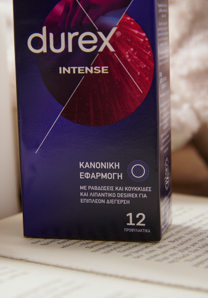 DUREX INTENSE COND(12 Προφυλακτικά) - Διάφανο φωτογραφία