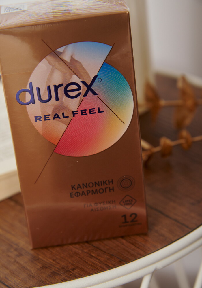 DUREX REAL FEEL (12 Προφυλακτικά) - Διάφανο φωτογραφία