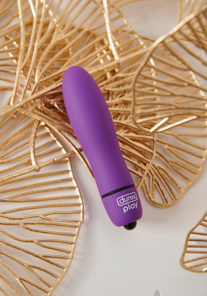 Mini δονητής DUREX STIMULATOR PLAY PURE PLEASURE - Μωβ φωτογραφία