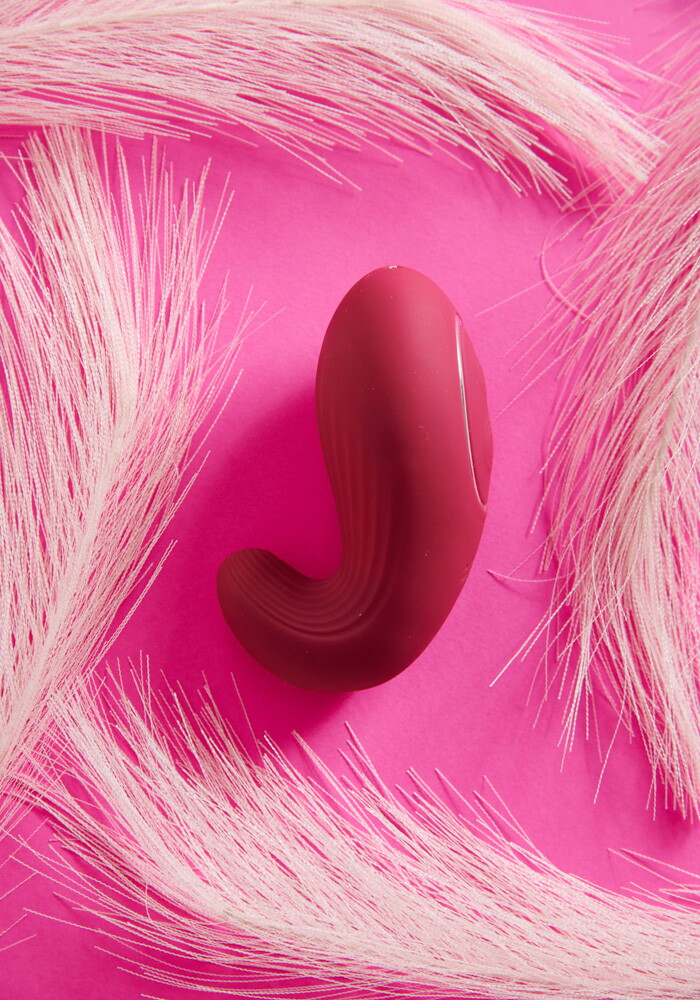 Δονητής κλειτορίδας SATISFYER DIPPING DELIGHT BERRY - Μωβ φωτογραφία